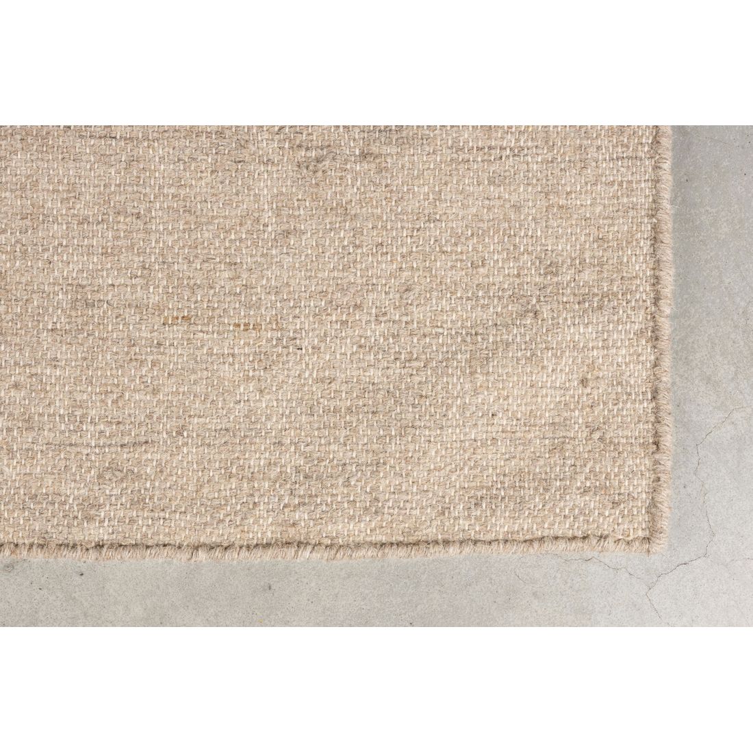 Dutchbone Vloerkleed Briton 160x230cm Beige - KwaliteitWonen.nl