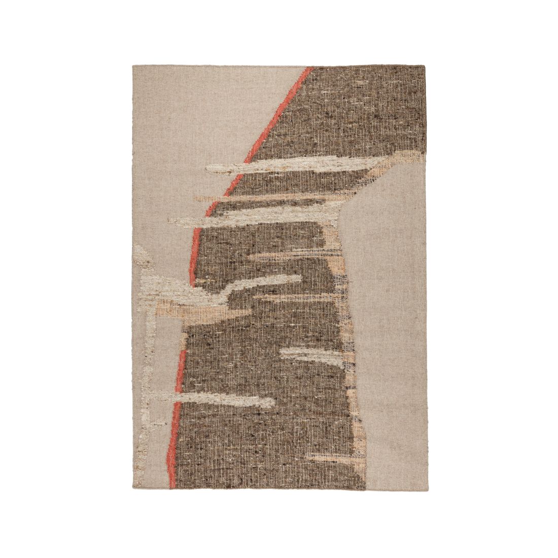 Dutchbone Vloerkleed Briton 160x230cm Beige - KwaliteitWonen.nl
