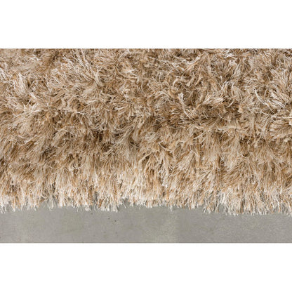 Dutchbone Vloerkleed Hairy 200x290cm Beige - KwaliteitWonen.nl