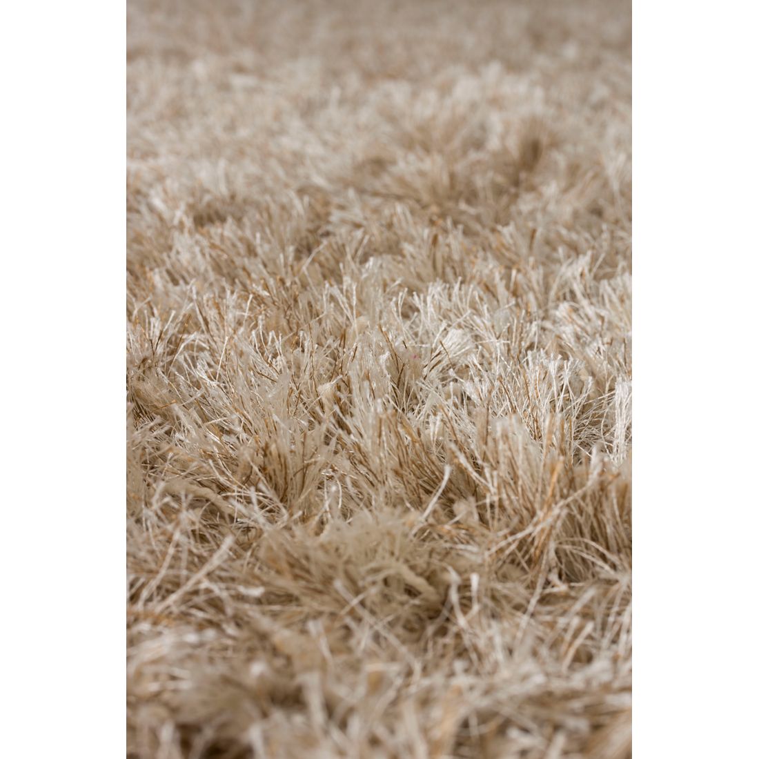 Dutchbone Vloerkleed Hairy 200x290cm Beige - KwaliteitWonen.nl