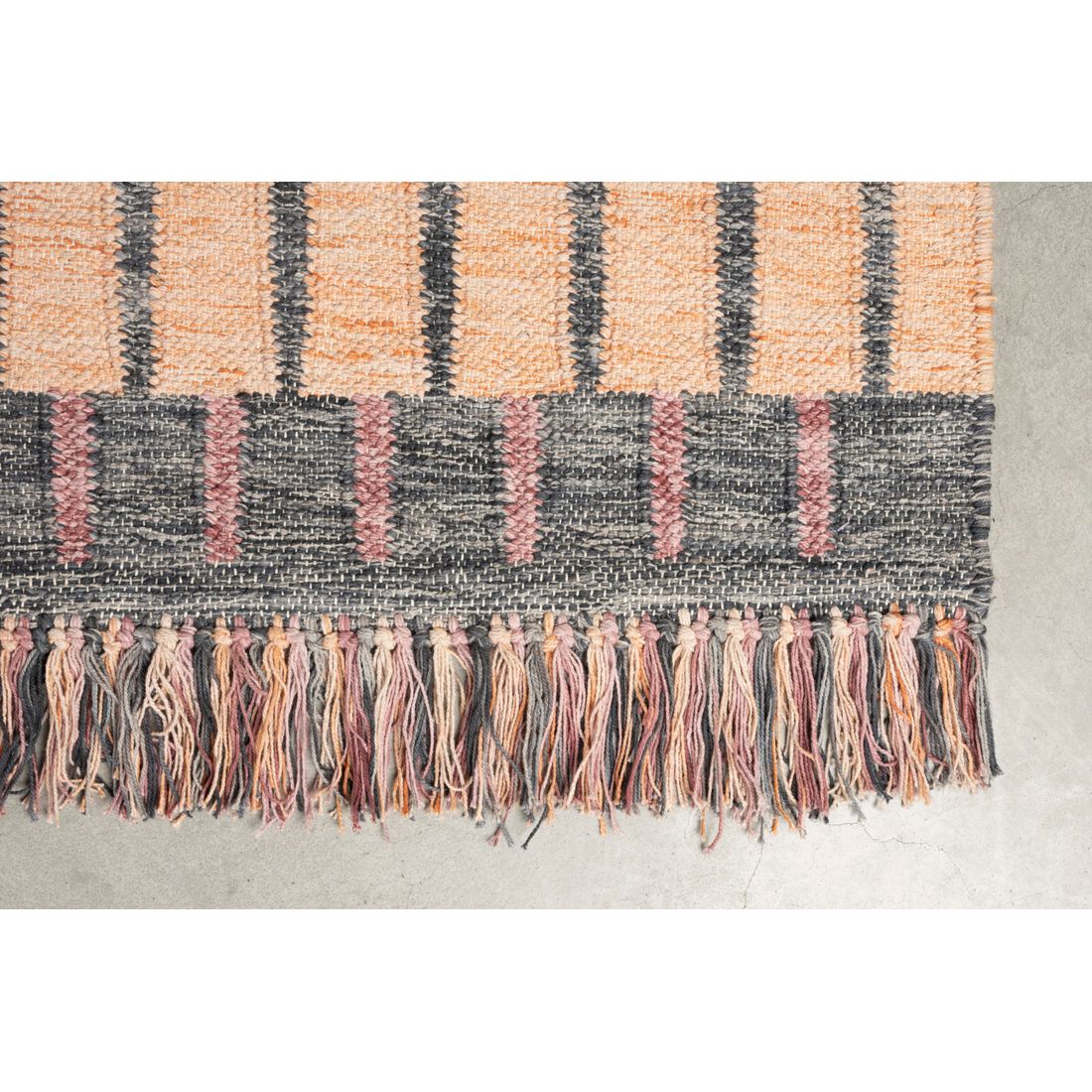 Dutchbone Vloerkleed Hampton Lila 160x230cm - KwaliteitWonen.nl