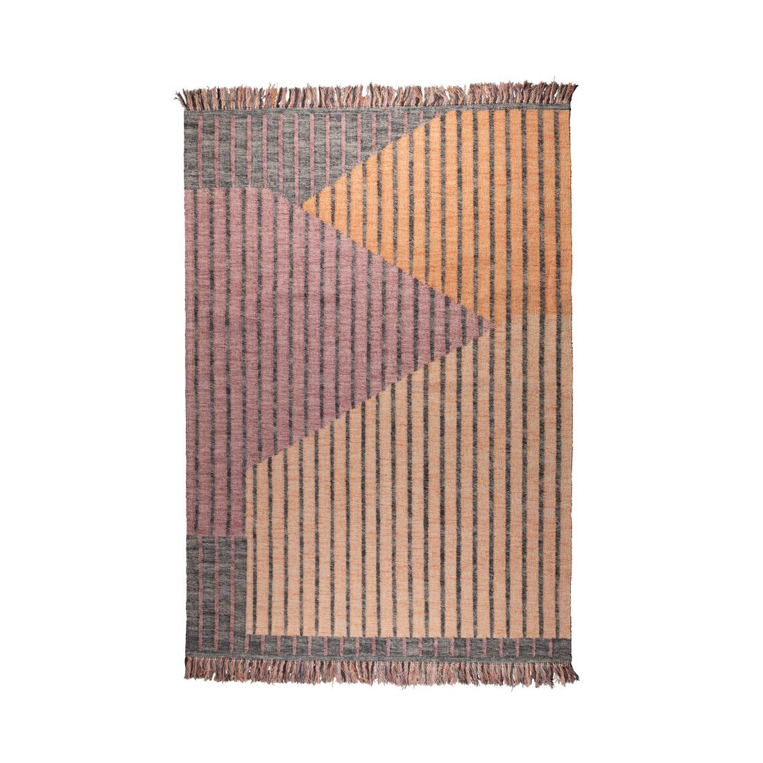 Dutchbone Vloerkleed Hampton Lila 160x230cm - KwaliteitWonen.nl