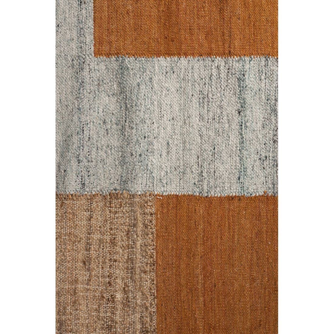 Dutchbone Vloerkleed Pavilion Naturel Groen Bruin 200x300cm - KwaliteitWonen.nl