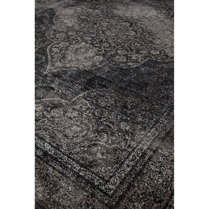 Dutchbone Vloerkleed Rugged 170x240cm Donker - KwaliteitWonen.nl