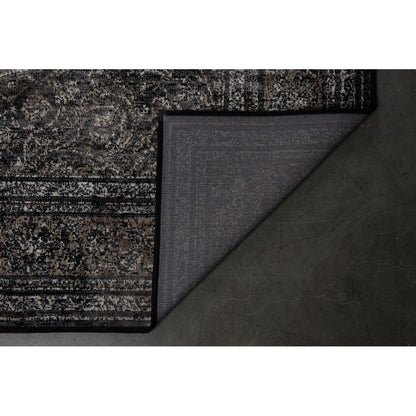 Dutchbone Vloerkleed Rugged 170x240cm Donker - KwaliteitWonen.nl