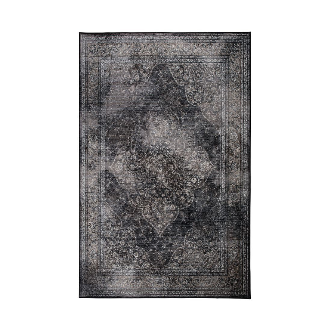 Dutchbone Vloerkleed Rugged 200x300cm Grijs - KwaliteitWonen.nl