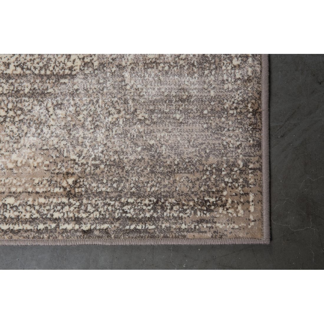 Dutchbone Vloerkleed Rugged 200x300cm Lichtgrijs Beige - KwaliteitWonen.nl
