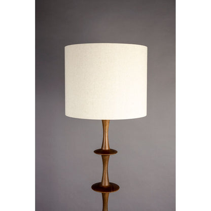 Dutchbone Vloerlamp Cath Walnoot - KwaliteitWonen.nl