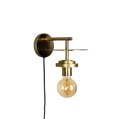 Dutchbone Wandlamp Aden Messing - KwaliteitWonen.nl