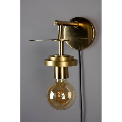 Dutchbone Wandlamp Aden Messing - KwaliteitWonen.nl