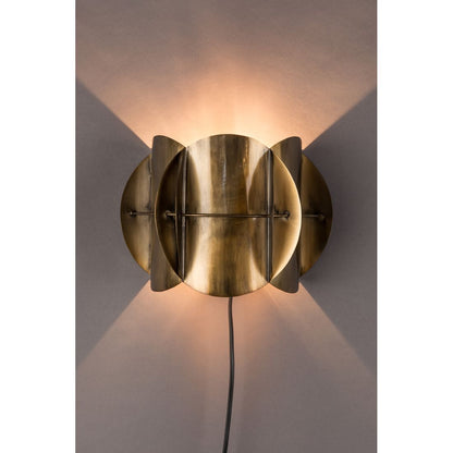 Dutchbone Wandlamp Corridor Brons-Kwaliteitwonen.nl