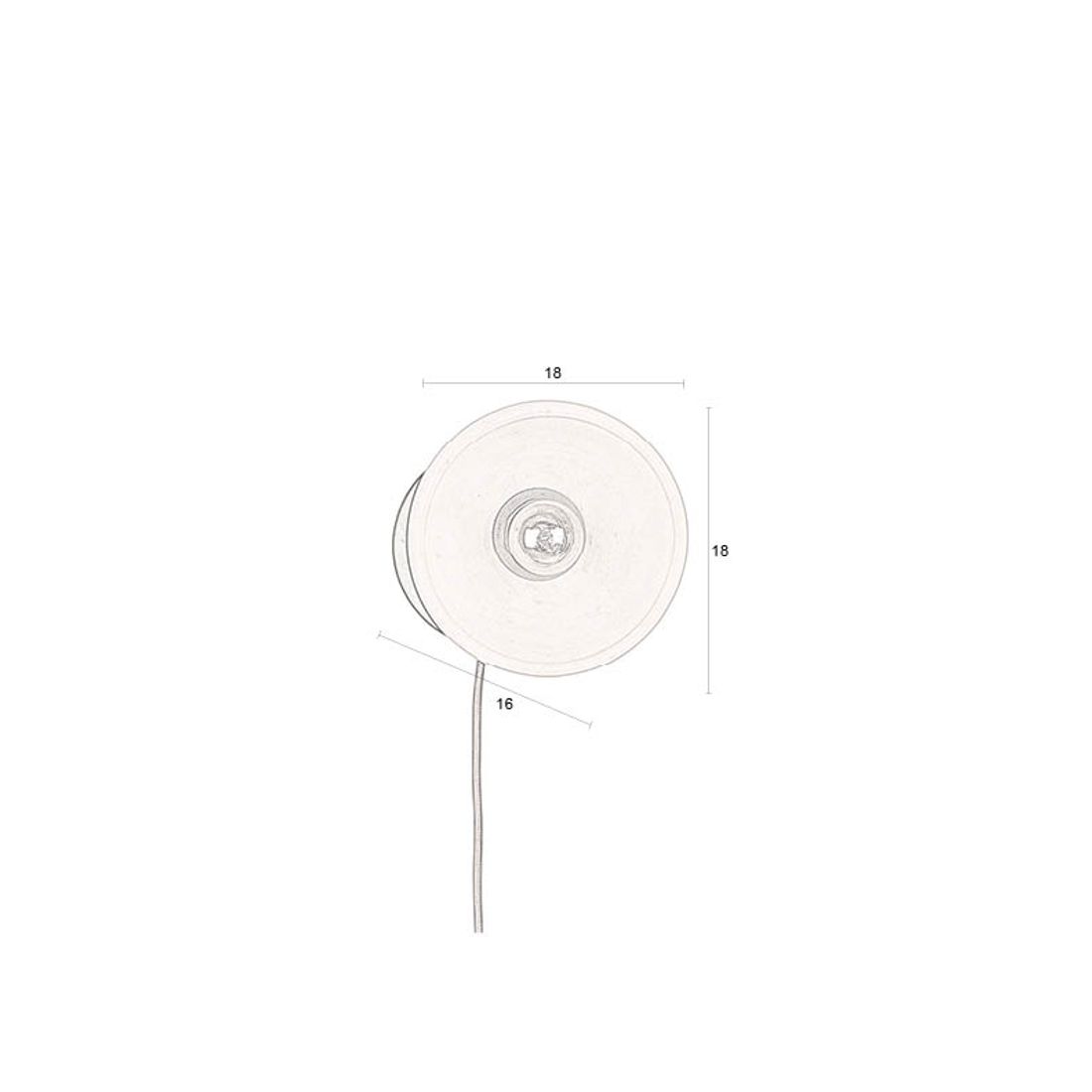 Dutchbone Wandlamp Zahra - KwaliteitWonen.nl