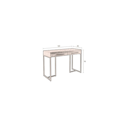 Dutchbone Wandtafel Class Eiken - KwaliteitWonen.nl