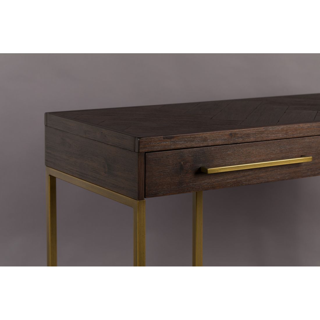 Dutchbone Wandtafel Class Walnoot-Kwaliteitwonen.nl