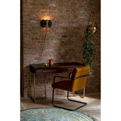 Dutchbone Wandtafel Class Walnoot - KwaliteitWonen.nl