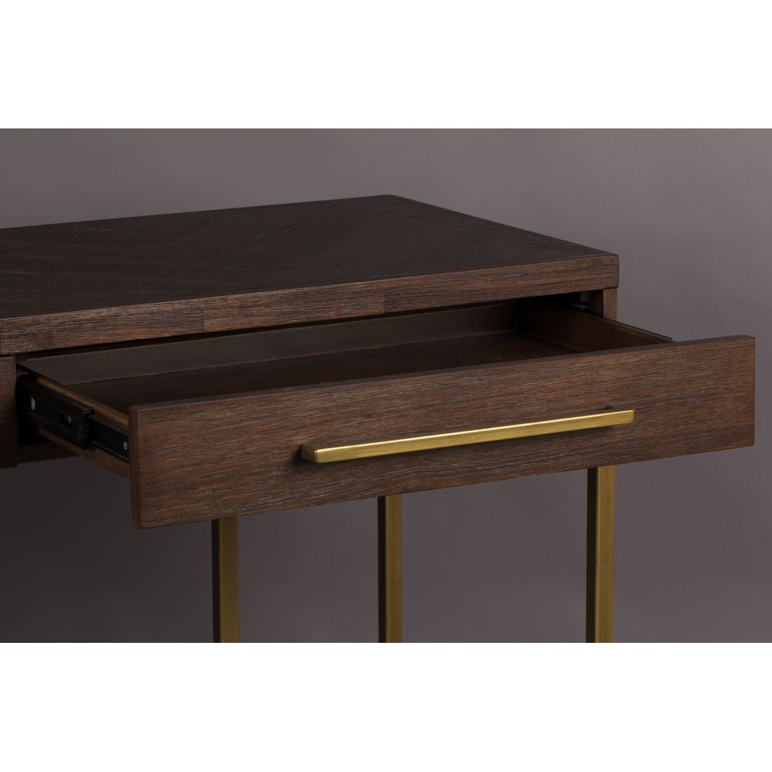 Dutchbone Wandtafel Class Walnoot - KwaliteitWonen.nl