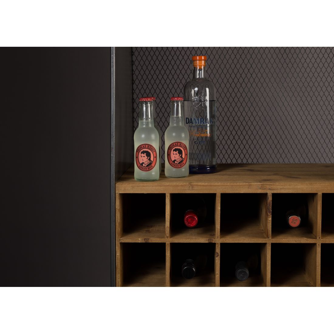 Dutchbone Wijnkast Vino - KwaliteitWonen.nl