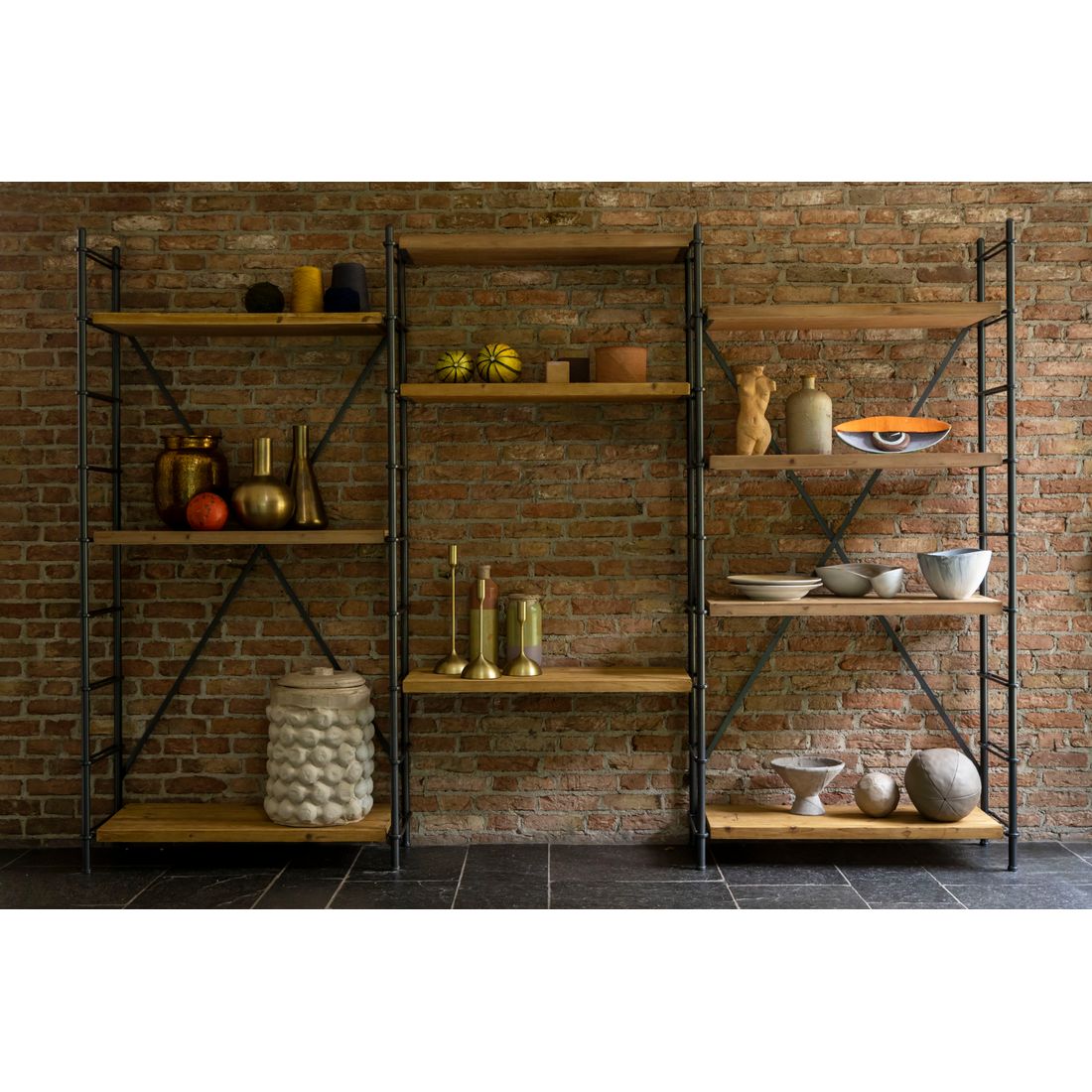 Dutchbone boekenkast Iron - KwaliteitWonen.nl
