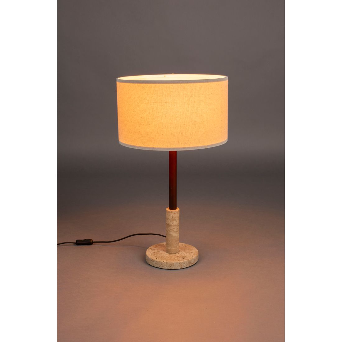 Dutchbone tafellamp Jackson Beige - KwaliteitWonen.nl