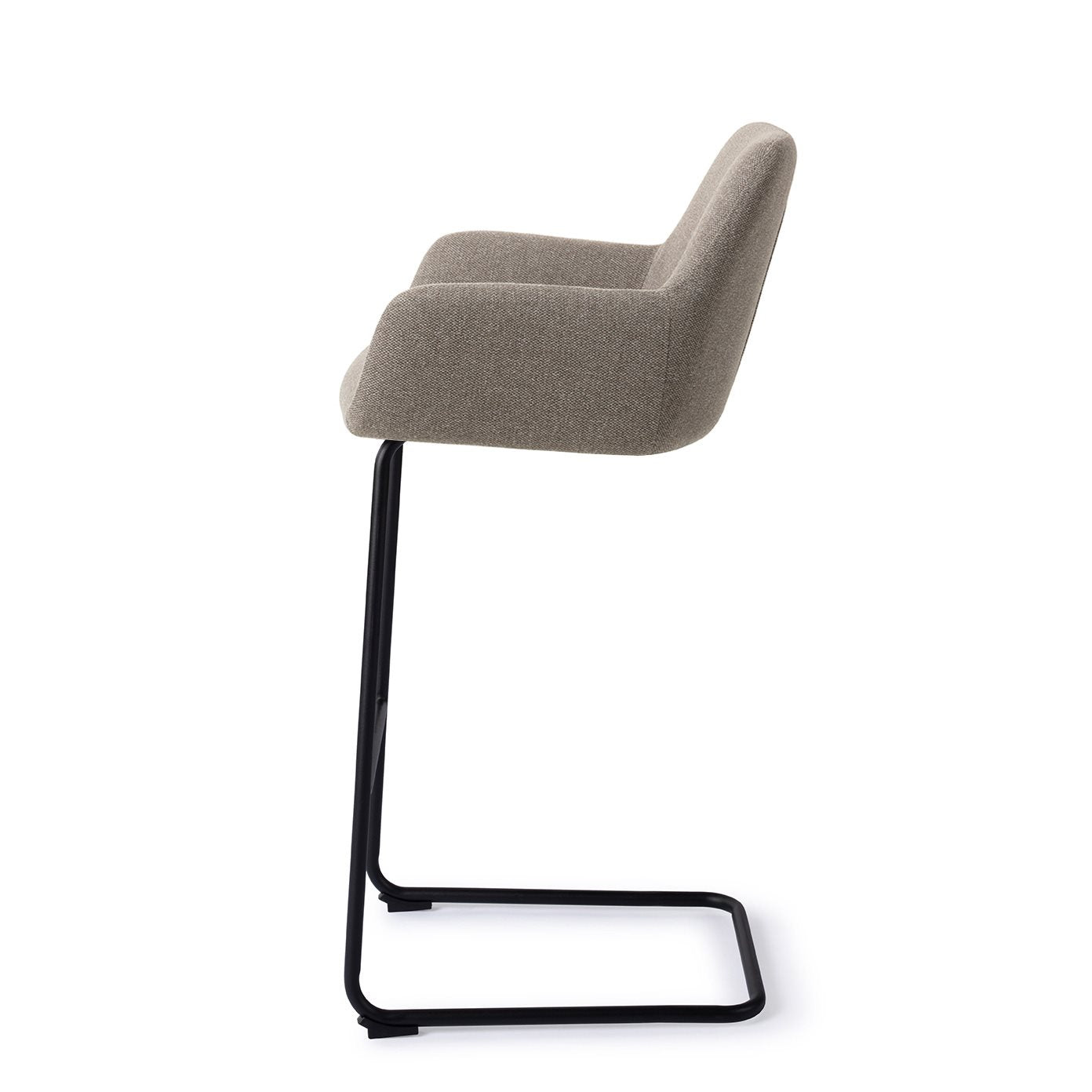 Jesper Home Hiroo Foggy Fusion Barkruk - Arch Black (H) - KwaliteitWonen.nl