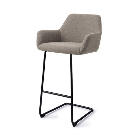 Jesper Home Hiroo Foggy Fusion Barkruk - Arch Black (H) - KwaliteitWonen.nl