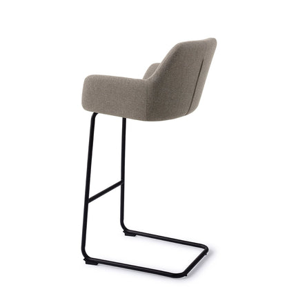 Jesper Home Hiroo Foggy Fusion Barkruk - Arch Black (H) - KwaliteitWonen.nl