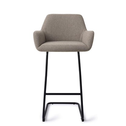 Jesper Home Hiroo Foggy Fusion Barkruk - Arch Black (H) - KwaliteitWonen.nl