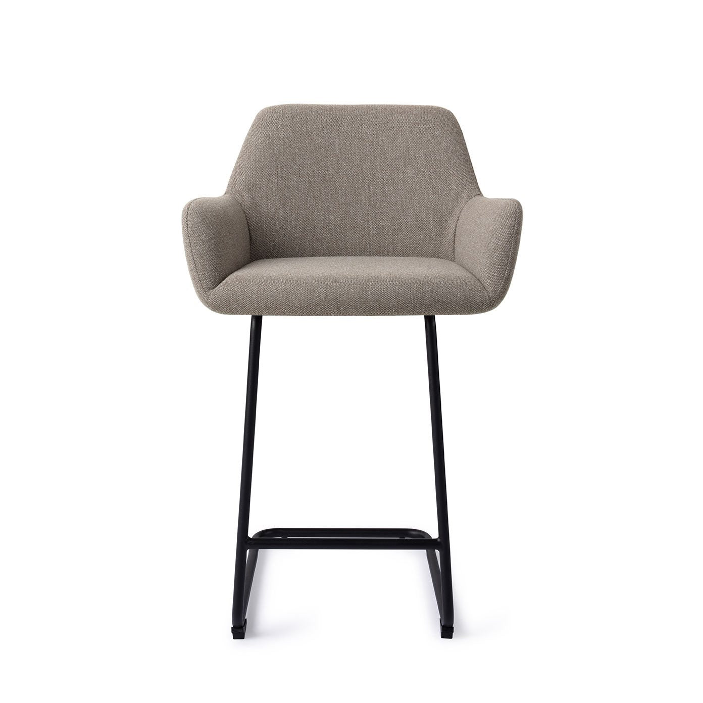 Jesper Home Hiroo Foggy Fusion Barkruk - Arch Black (L) - KwaliteitWonen.nl