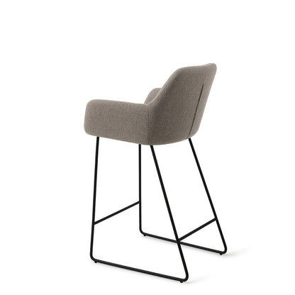 Jesper Home Hiroo Foggy Fusion Barkruk - Slide Black (L) - KwaliteitWonen.nl