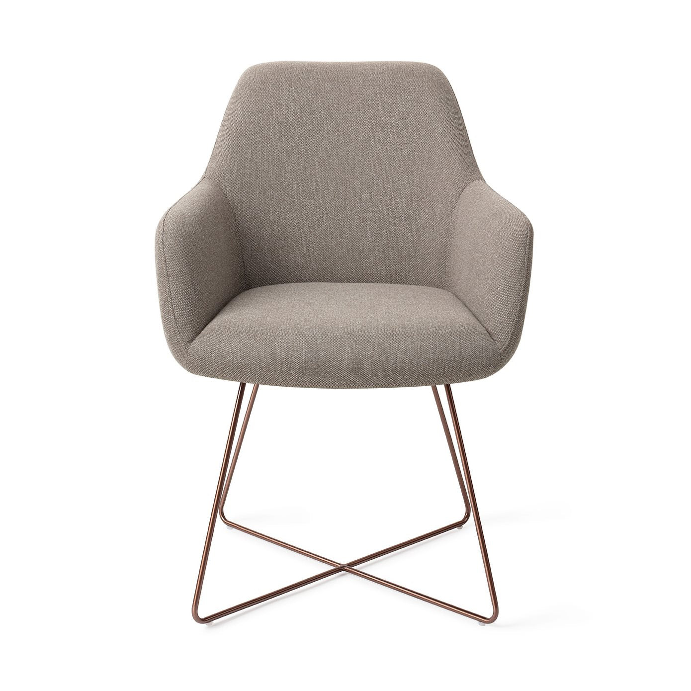 Jesper Home Hiroo Foggy Fusion Eetkamerstoel - Cross Rose - KwaliteitWonen.nl