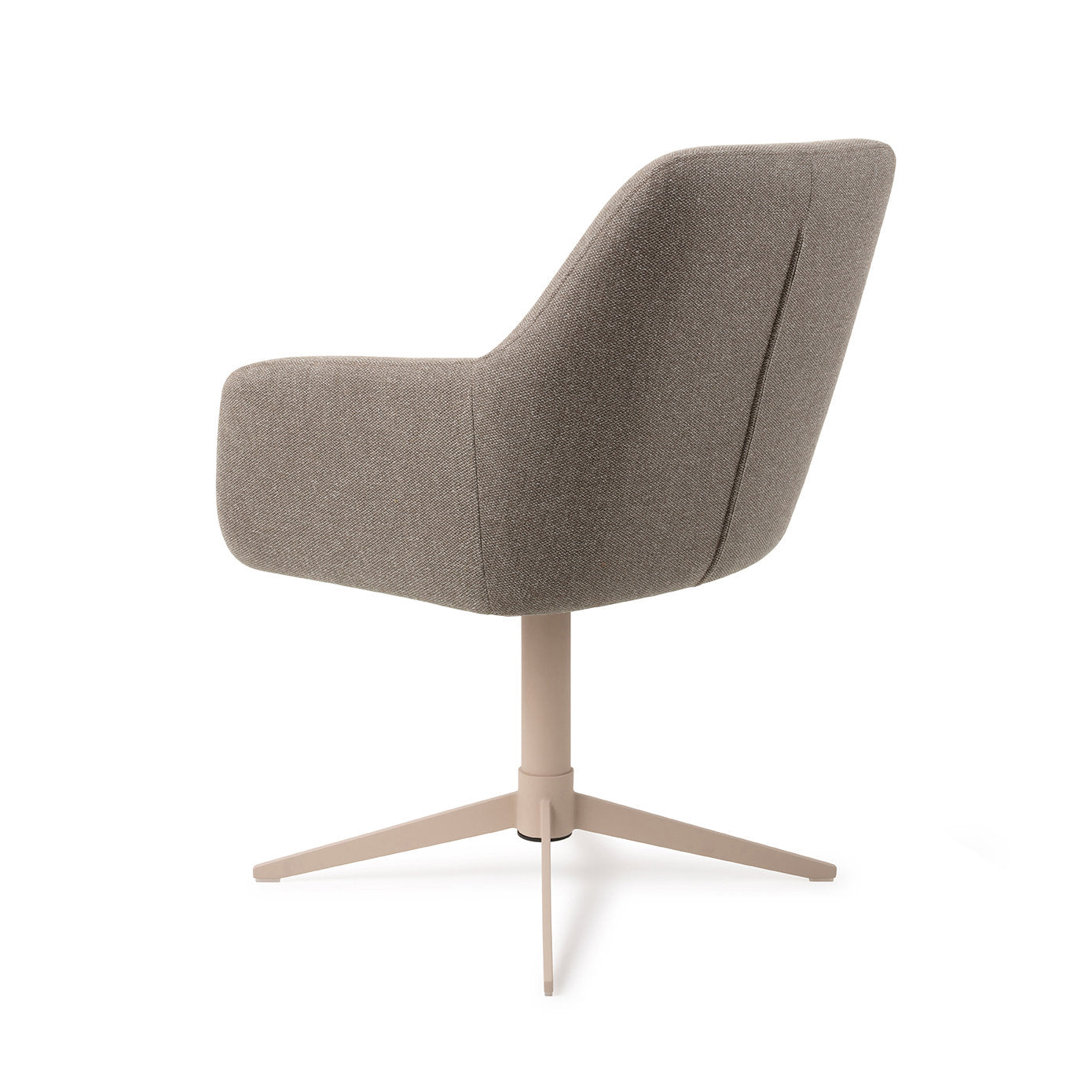 Jesper Home Hiroo Foggy Fusion Eetkamerstoel - Quad Beige - KwaliteitWonen.nl
