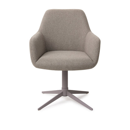 Jesper Home Hiroo Foggy Fusion Eetkamerstoel - Quad Grey - KwaliteitWonen.nl
