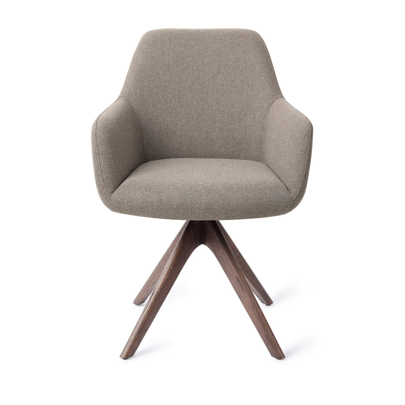 Jesper Home Hiroo Foggy Fusion Eetkamerstoel - Revolve Oak Walnut - KwaliteitWonen.nl