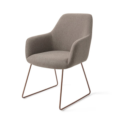 Jesper Home Hiroo Foggy Fusion Eetkamerstoel - Slide Rose - KwaliteitWonen.nl