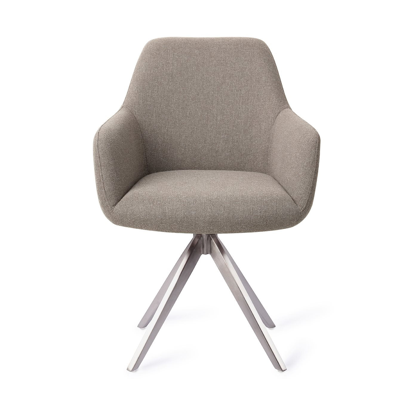 Jesper Home Hiroo Foggy Fusion Eetkamerstoel - Turn Steel - KwaliteitWonen.nl