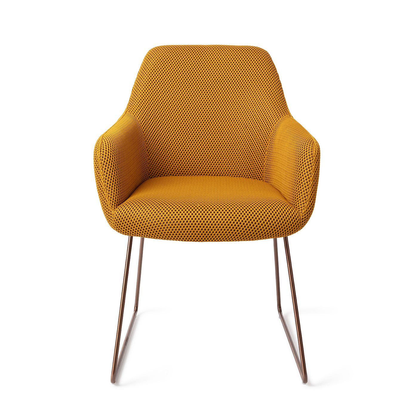 Jesper Home Hiroo Groovy Garam Eetkamerstoel - Slide Rose - KwaliteitWonen.nl