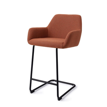 Jesper Home Hiroo Hearth Harmony Barkruk - Arch Black (L) - KwaliteitWonen.nl