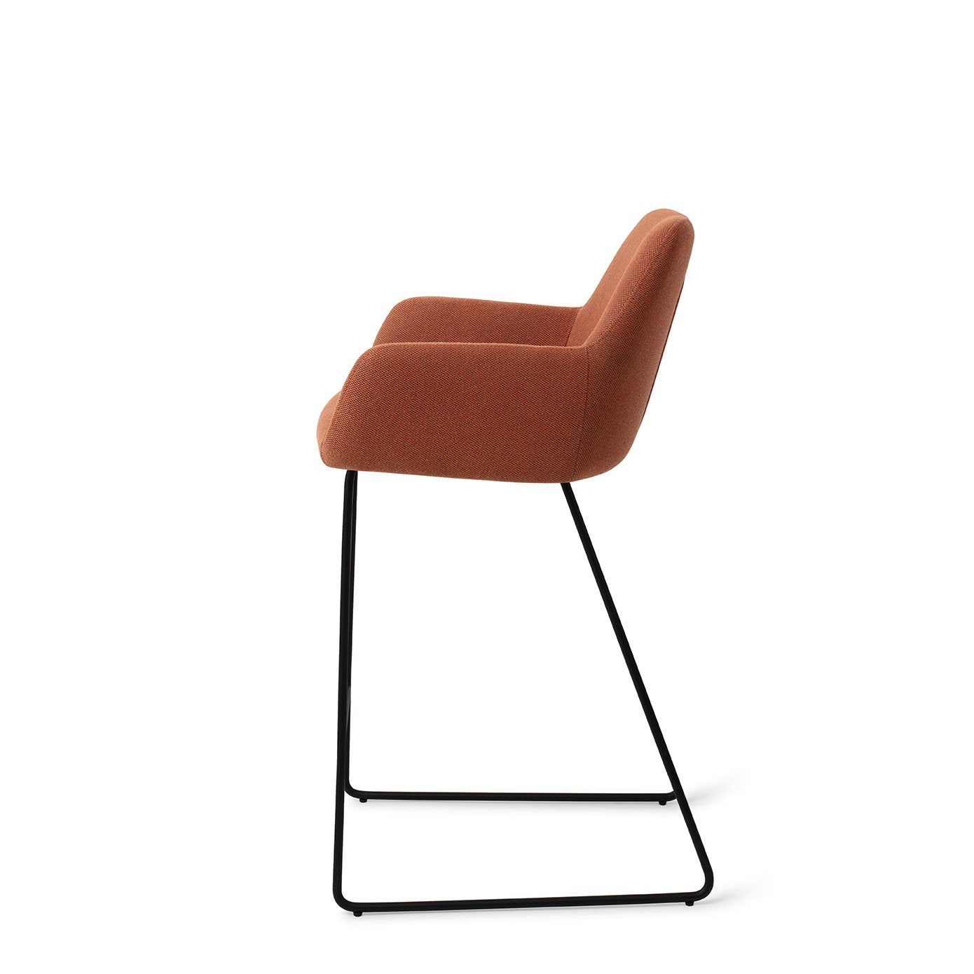 Jesper Home Hiroo Hearth Harmony Barkruk - Slide Black (L) - KwaliteitWonen.nl