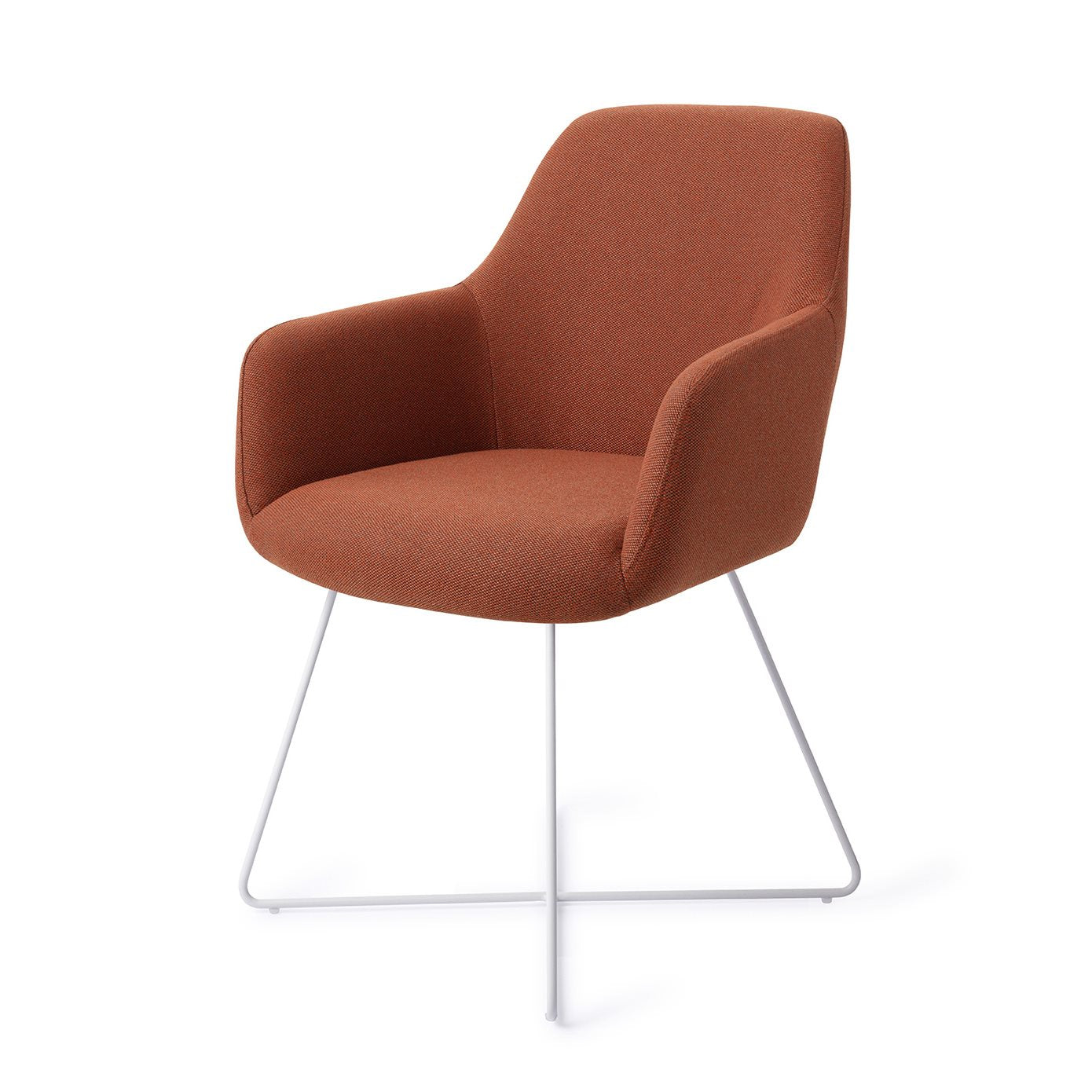 Jesper Home Hiroo Hearth Harmony Eetkamerstoel - Cross White - KwaliteitWonen.nl