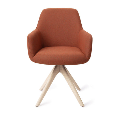 Jesper Home Hiroo Hearth Harmony Eetkamerstoel - Revolve Oak Bleach - KwaliteitWonen.nl