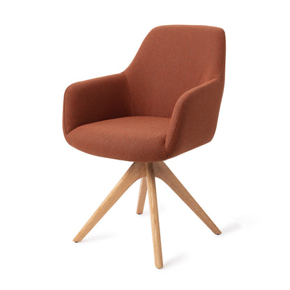 Jesper Home Hiroo Hearth Harmony Eetkamerstoel - Revolve Oak Natural - KwaliteitWonen.nl