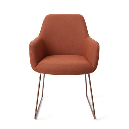 Jesper Home Hiroo Hearth Harmony Eetkamerstoel - Slide Rose - KwaliteitWonen.nl