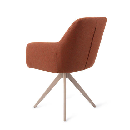Jesper Home Hiroo Hearth Harmony Eetkamerstoel - Turn Beige - KwaliteitWonen.nl