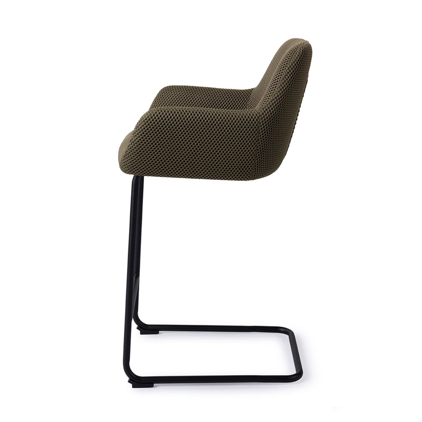 Jesper Home Hiroo Jungle Jewel Barkruk - Arch Black (L) - KwaliteitWonen.nl