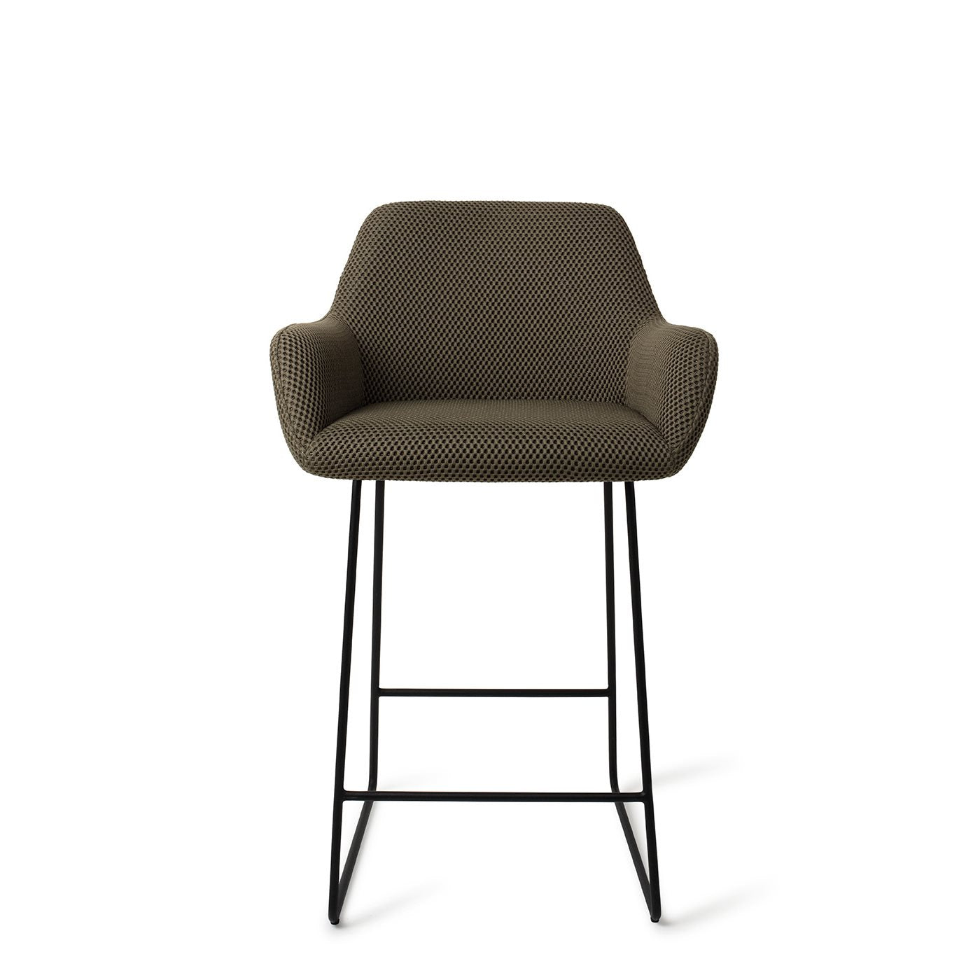 Jesper Home Hiroo Jungle Jewel Barkruk - Slide Black (L) - KwaliteitWonen.nl