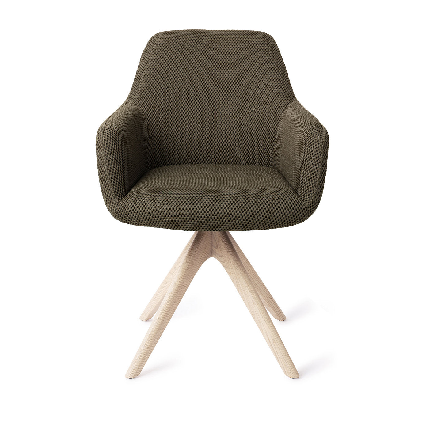 Jesper Home Hiroo Jungle Jewel Eetkamerstoel - Revolve Oak Bleach - KwaliteitWonen.nl