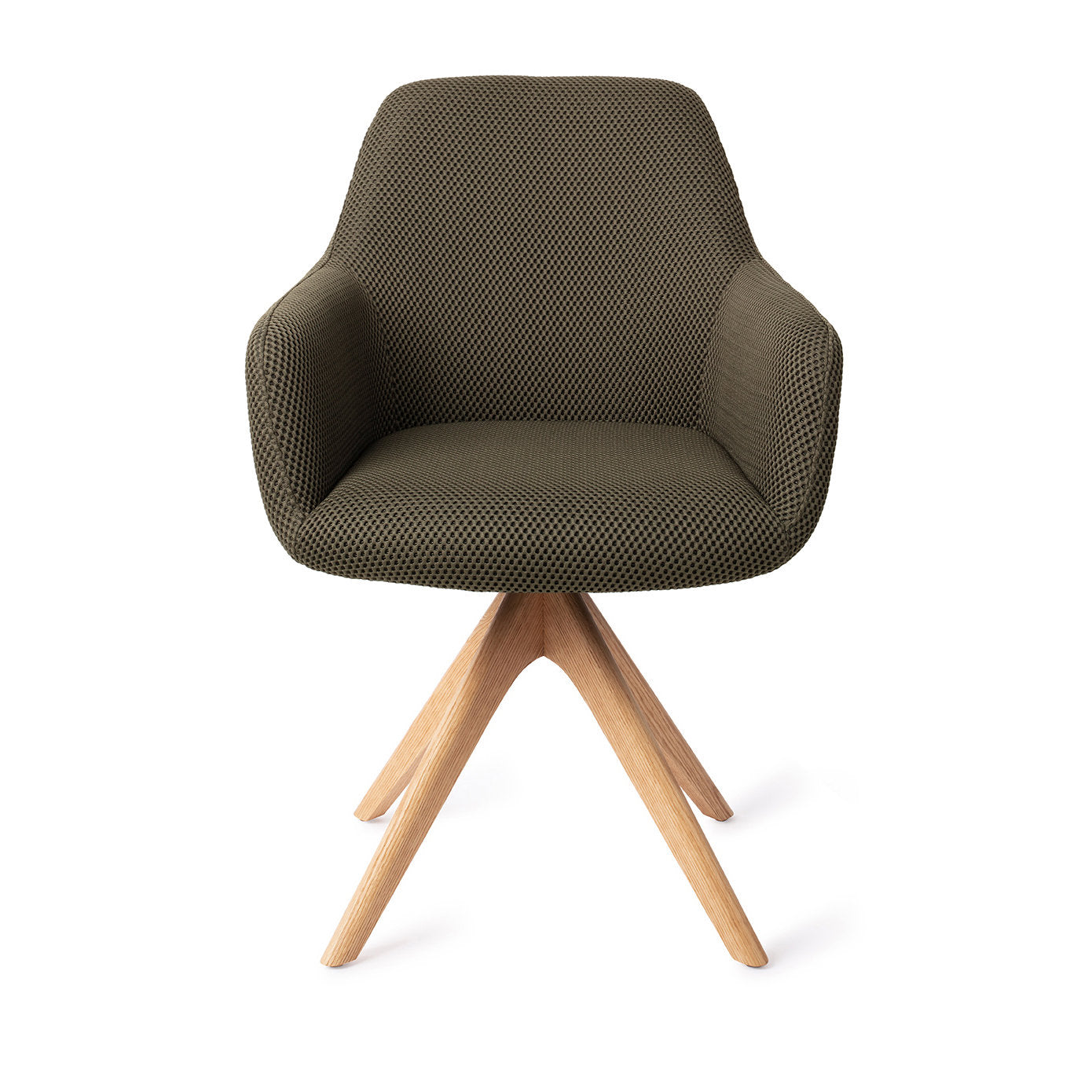 Jesper Home Hiroo Jungle Jewel Eetkamerstoel - Revolve Oak Natural - KwaliteitWonen.nl