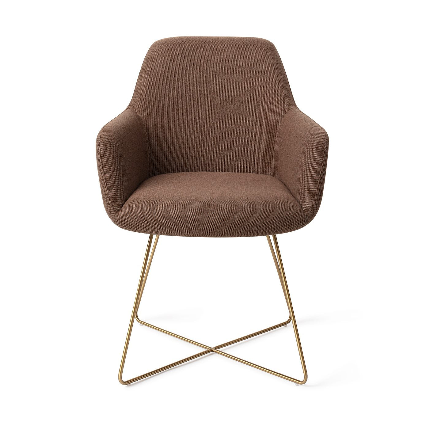 Jesper Home Hiroo Rustic Rye Eetkamerstoel - Cross Gold - KwaliteitWonen.nl