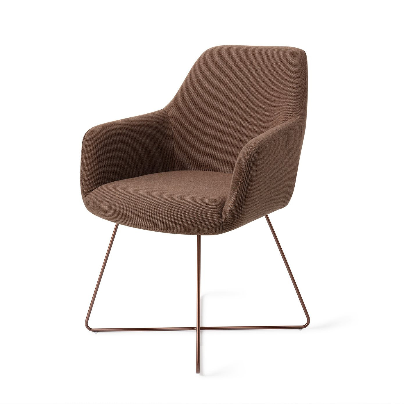 Jesper Home Hiroo Rustic Rye Eetkamerstoel - Cross Rose - KwaliteitWonen.nl