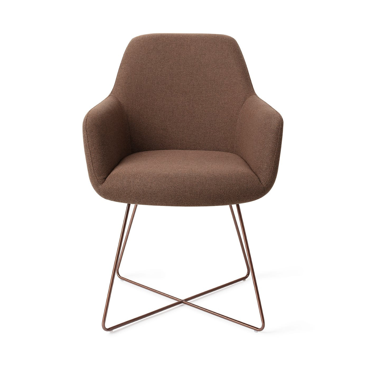 Jesper Home Hiroo Rustic Rye Eetkamerstoel - Cross Rose - KwaliteitWonen.nl